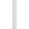Вертикальный дизайнерский радиатор ARTTIDESIGN Bari 4/1800 белый матовый
