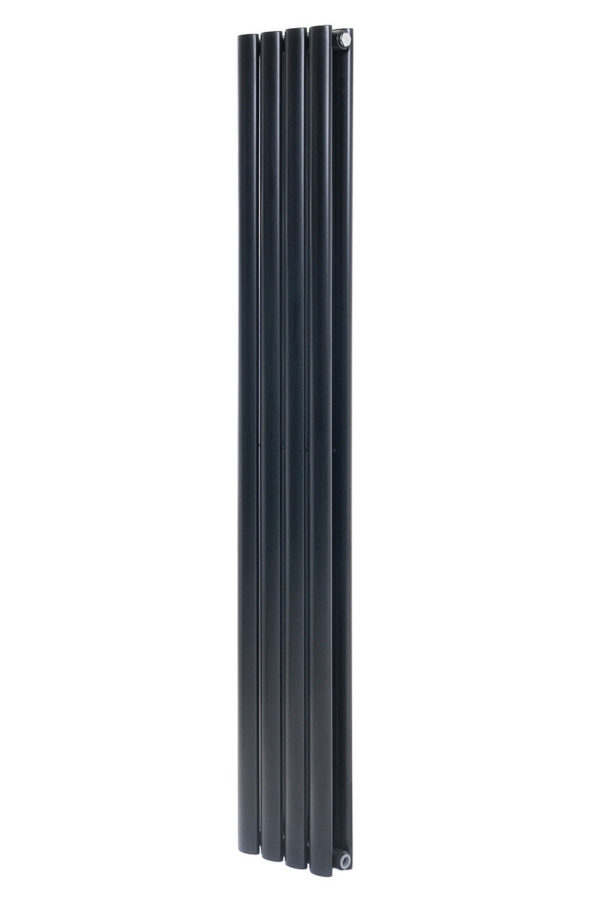 Вертикальный дизайнерский радиатор ARTTIDESIGN Rimini II 4/1800/23/50 черный песок
