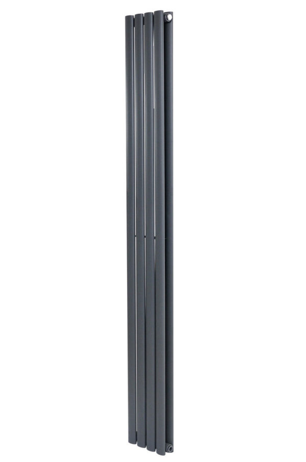 Вертикальный дизайнерский радиатор ARTTIDESIGN Rimini II 4/1800/236/50 серый матовый