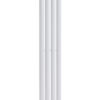 Вертикальный дизайнерский радиатор ARTTIDESIGN Rimini II 4/1800/236/50 белый матовый