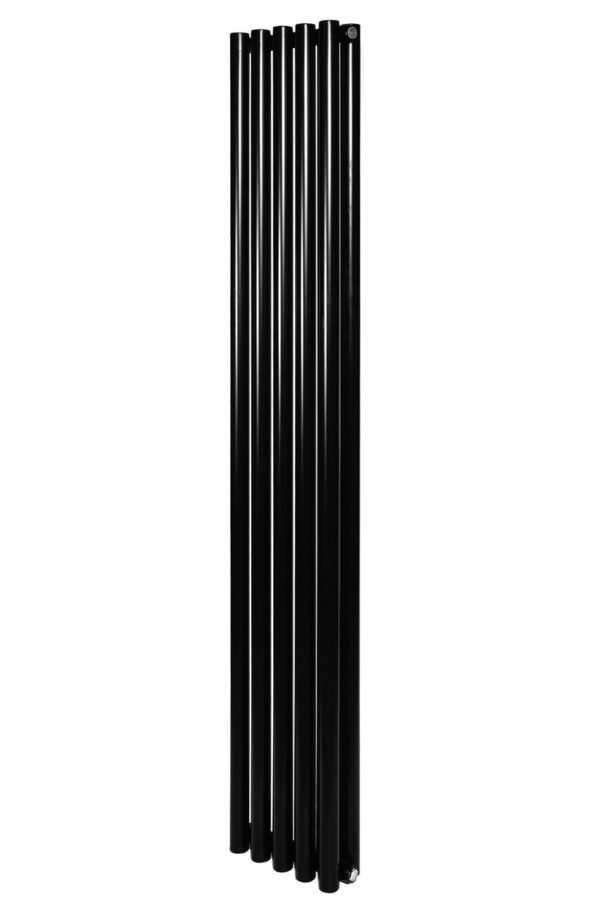 Вертикальный дизайнерский радиатор ARTTIDESIGN Matera II 5/1800/295/50 черный матовый