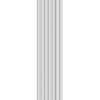 Вертикальный дизайнерский радиатор ARTTIDESIGN Matera 7/1500 белый матовый