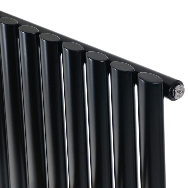 Горизонтальный дизайнерский радиатор отопления ARTTIDESIGN Rimini G 17/1003 чёрный мат