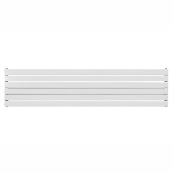 Горизонтальный дизайнерский радиатор отопления ARTTIDESIGN Livorno ІІ G 6/1800 белый матовий