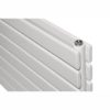Горизонтальный дизайнерский радиатор отопления ARTTIDESIGN Livorno ІІ G 7/1800 белый матовий