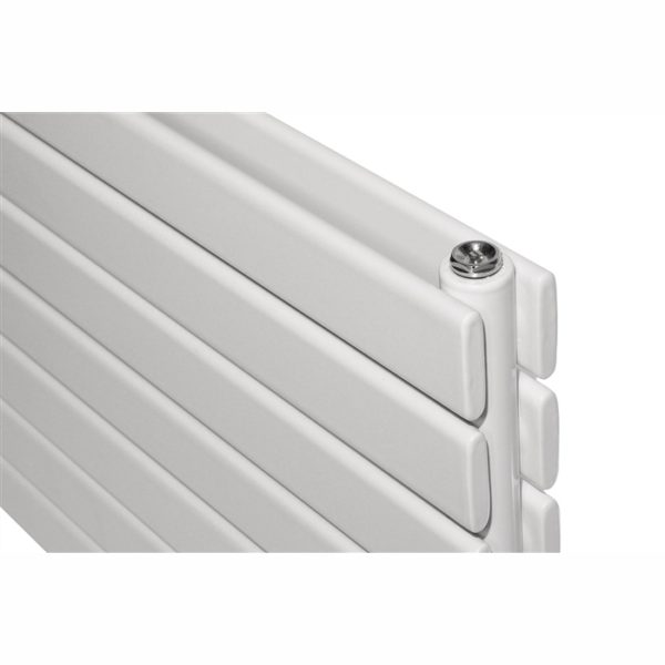 Горизонтальный дизайнерский радиатор отопления ARTTIDESIGN Livorno ІІ G 7/1600 белый матовий