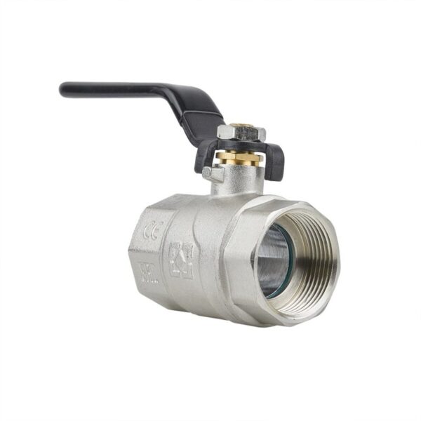 Шаровой кран Raftec Black PN16 ВВ 2" прямой, латунь (DRH6)
