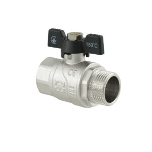 Шаровой кран Raftec Black PN20 НВ 3/4"
