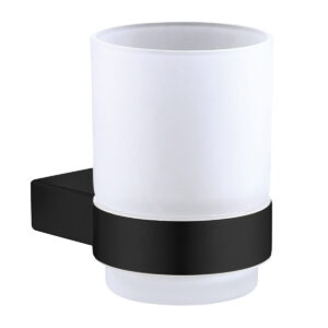 Стакан для зубных щеток Venta V230B настенный, черный