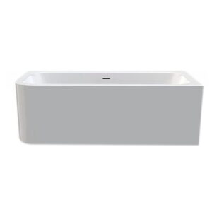 Ванна пристенная Knief Pure Left 180x80 акриловая, белая глянцевая (010004706/010009106)