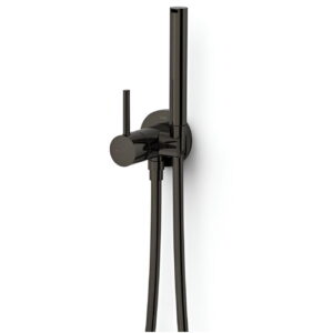 Смеситель для гигиенического душа Tres Max однорычажный, черный хром (134123KM)