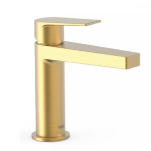 Смеситель для раковины Tres Project-Tres однорычажный, матовое золото (21110301OM)