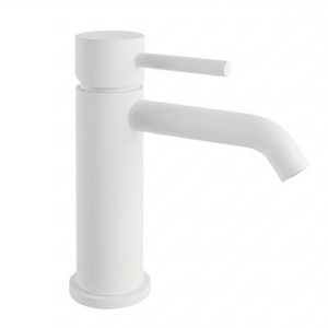 Смеситель для раковины Giulini Futuro однорычажный, белый матовый (6545SCBO)