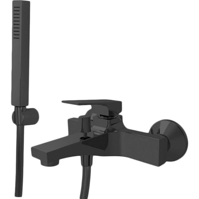 D F3384NS Смеситель для ванны Fima Carlo Frattini Fit однорычажный, черный матовый (D F3384NS)