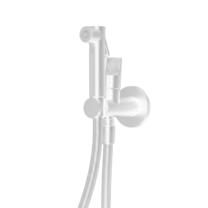 Смеситель для гигиенического душа Fima Carlo Frattini Collettivita однорычажный, белый матовый (F2320-1NBS)