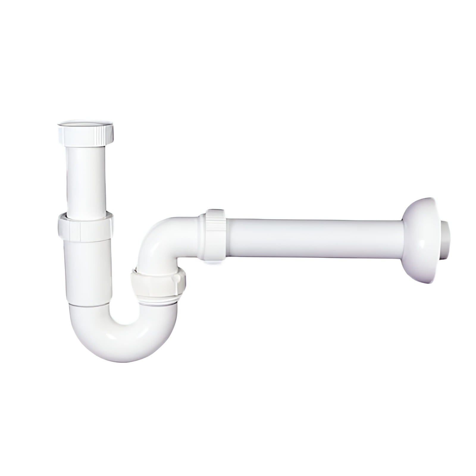 LM-31.007.00.0000 Сифон для раковины Sanit пластик, белый (31.007.00.0000)