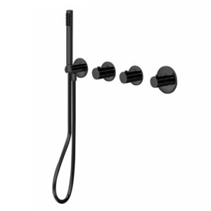 Термостат для душа Paffoni Modular box, черный матовый (MDE 000NO)