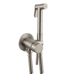 Смеситель для гигиенического душа Giulini Futuro однорычажный, никель (SH25NKO)