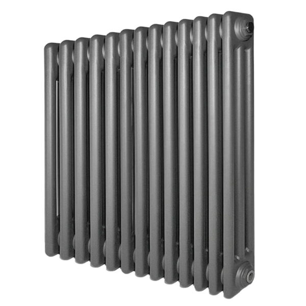 Горизонтальный дизайнерский радиатор отопления ARTTIDESIGN Bari III G 13/600/605 серый