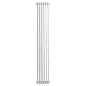 Вертикальный дизайнерский радиатор отопления ARTTIDESIGN Bari III 6/1800/290 белый матовый