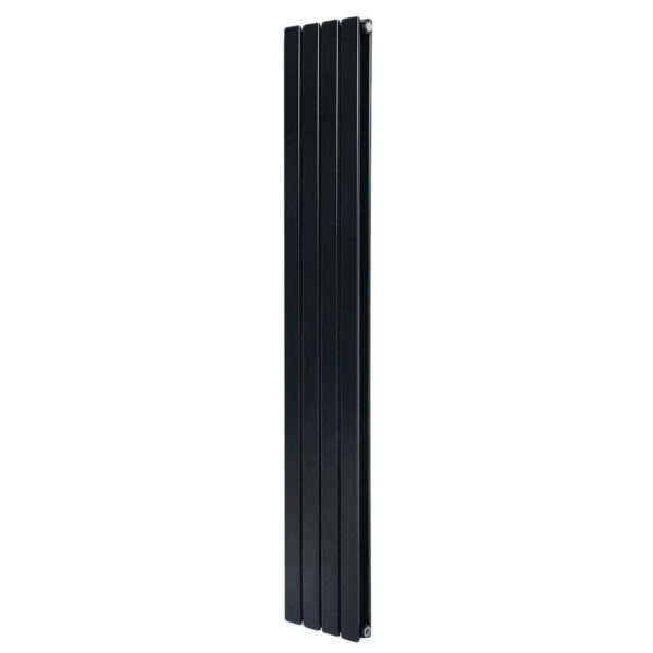Дизайнерский вертикальный радиатор отопления ARTTIDESIGN Livorno II 4/1400/272/50 чёрный