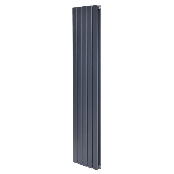 Вертикальный дизайнерский радиатор отопления ARTTIDESIGN Livorno II 5/1800/340 серый