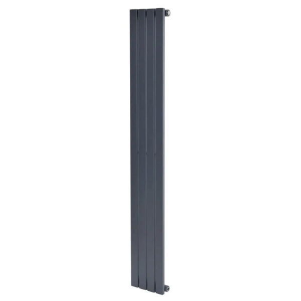 Вертикальный дизайнерский радиатор отопления ARTTIDESIGN Terni 4/1500/236/50 серый