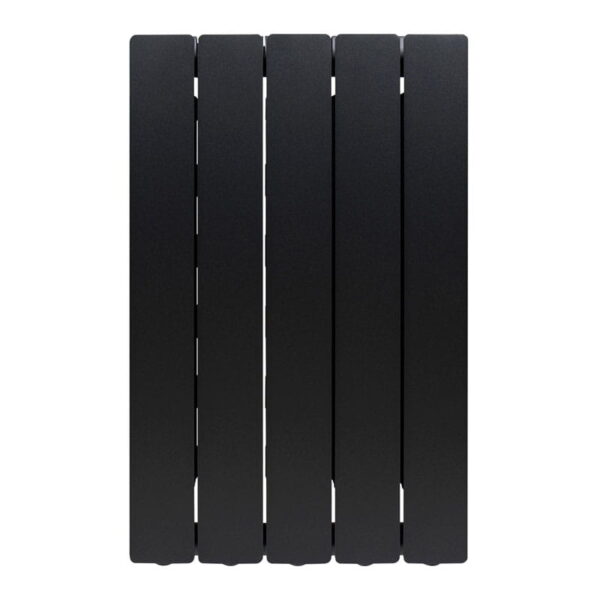 Горизонтальный алюминиевый радиатор FONDITAL BLITZ SUPER B4 350/100 BLACK COFFEE черный дизайнерский