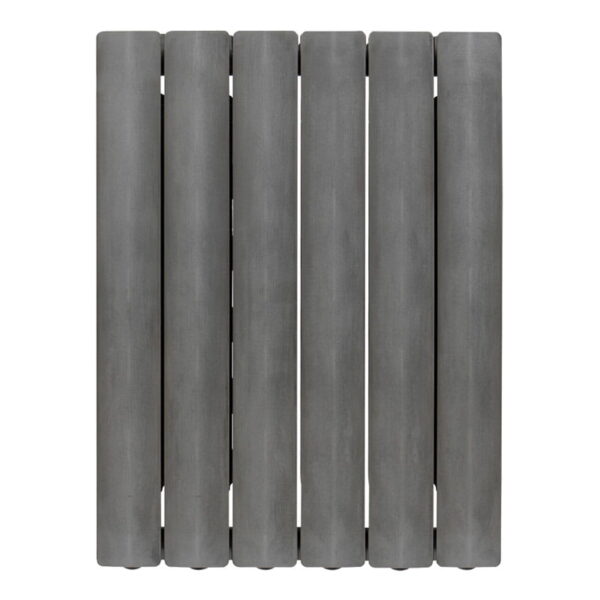 Горизонтальный алюминиевый радиатор FONDITAL BLITZ SUPER B4 500/100 PURE METAL дизайнерский 6 секций