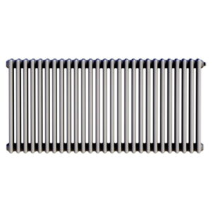 Дизайнерский горизонтальный радиатор Zehnder Charleston 3060-27 600x1262 Антрацит