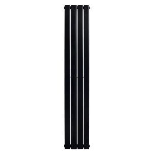 Дизайнерский вертикальный радиатор отопления ARTTIDESIGN Livorno II 4/1800/272 черный матовый