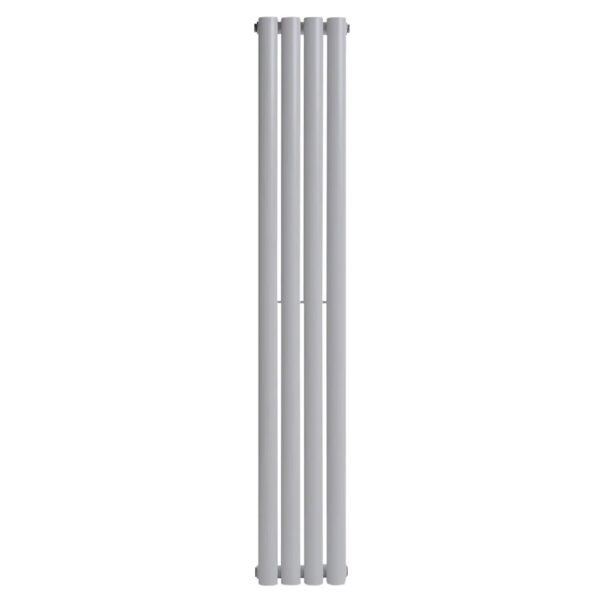 Вертикальный дизайнерский радиатор отопления ARTTIDESIGN Rimini 4/1800/236/50 белый матовый