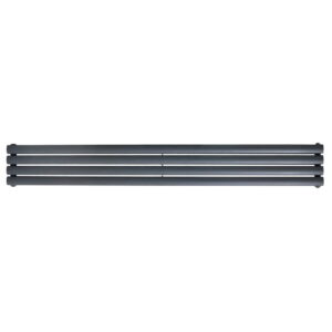 Горизонтальный дизайнерский радиатор отопления ARTTIDESIGN Rimini ІІ G 4/236/1500/50 серый матовый