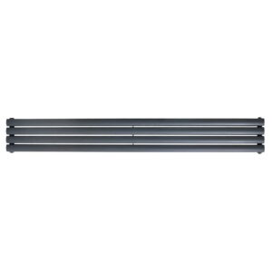 Горизонтальный дизайнерский радиатор отопления ARTTIDESIGN Rimini ІІ G 4/236/1800/50 серый матовый