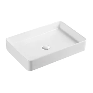 Раковина-чаша Qtap Tern 600x405x110 White с донным клапаном QT17112174W