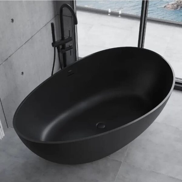 Ванна отдельностоящая Mexen Parma Black Matt 160x95