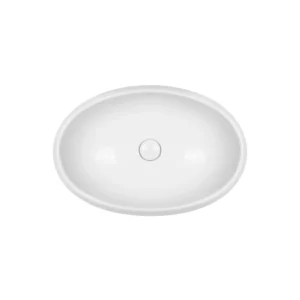 Раковина-чаша Qtap Leo 600х400х155 White с донным клапаном QT11117060GW