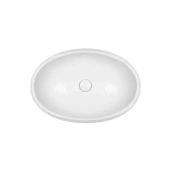 Раковина-чаша Qtap Amazon 430х430х160 White с донным клапаном QT02117043NW