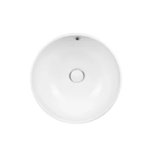 Раковина-чаша Qtap Amazon 430х430х160 White с донным клапаном QT02117043NW