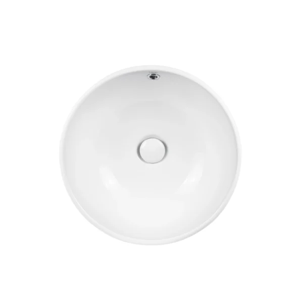 Раковина-чаша Qtap Amazon 430х430х160 White с донным клапаном QT02117043NW