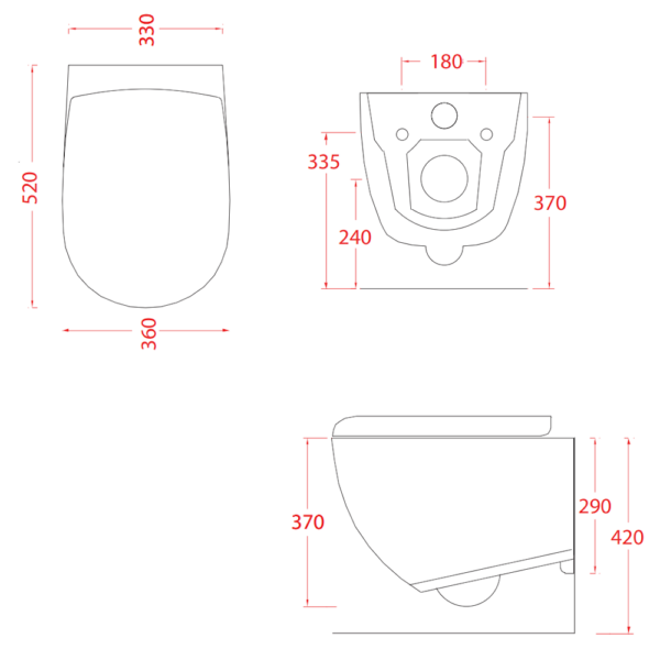 Унитаз подвесной с тонкой крышкой ArtCeram File 2.0 Rimless