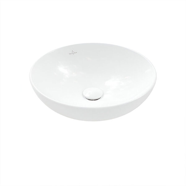 Умывальник на столешницу Villeroy & Boch Loop & Friends 380 мм White Alpin (4A450001)