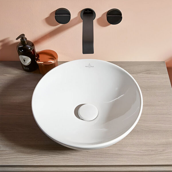 Умывальник на столешницу Villeroy & Boch Loop & Friends 380 мм White Alpin