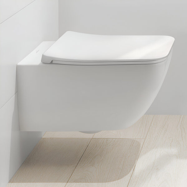 Унитаз подвесной с крышкой Villeroy&Boch Venticello DirectFlush 37,5 x 56 см