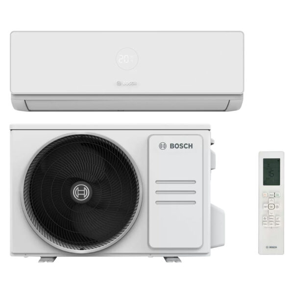 Кондиционер Bosch CL4000i RAC 3.5, 12000 BTU, инвертор, 35 м2, A++/A++, до -21°С, R32, Wi-Fi ready, белый