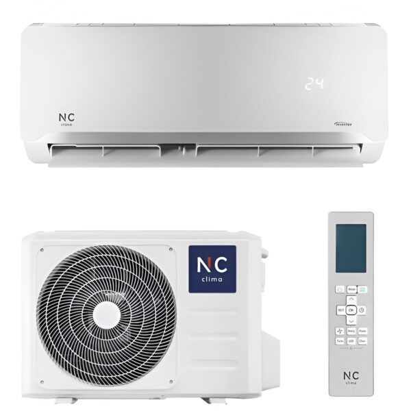 Кондиционер NC clima Birmingham Inverter NCI09EHBIw1eu/NCO09EHBIw1eu 25 м2 (-15°C) R-32 инверторный