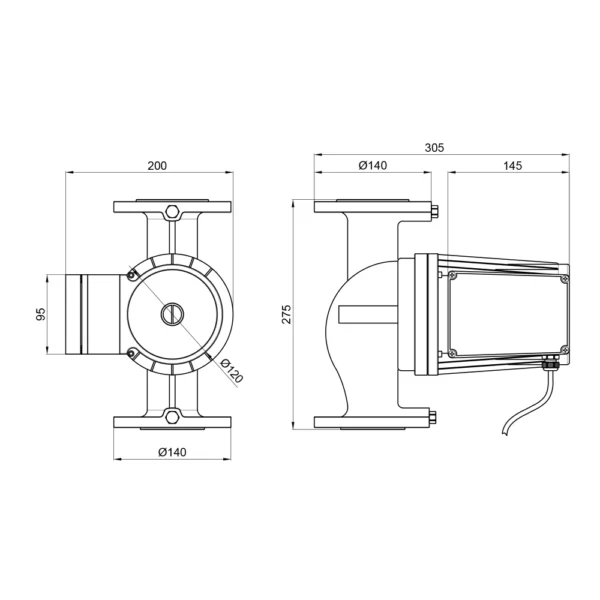 Насос циркуляционный Thermo Alliance LPSA LPA50-14-1000