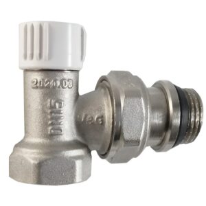 Кран радиаторный VALOGIN 1/2" V&G настроечный угловой (ТР-00023799)