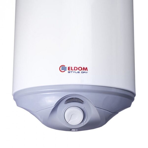 Водонагреватель электрический ELDOM STYLE DRY SLIM 2X0.8 KW 30л вертикальный, сухой ТЭН 1,6кВт белый