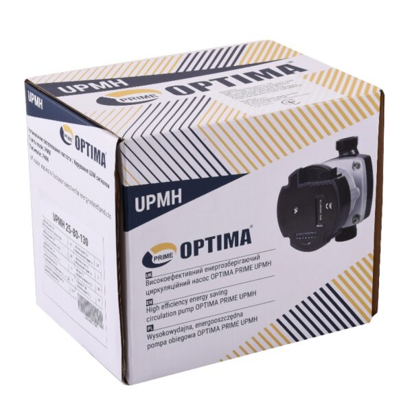 Насос циркуляционный энергосберегающий Optima PRIME UPMH 25-80AUTO 70Вт